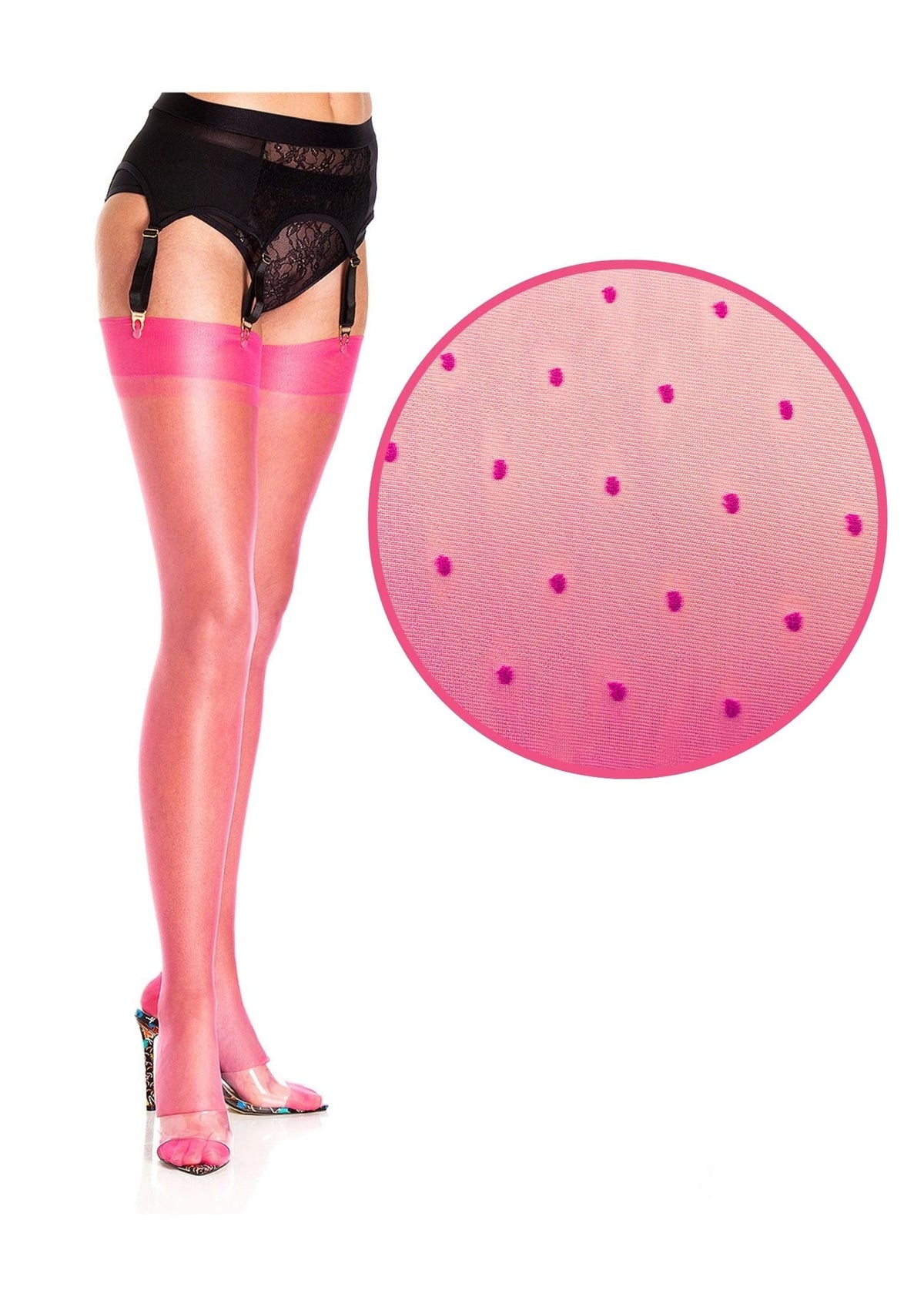 Peony – Dixieland Polka Dot Stockings