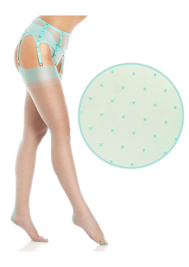 Mint Swirl Limited Edition – Dixieland Polka Dot Stockings