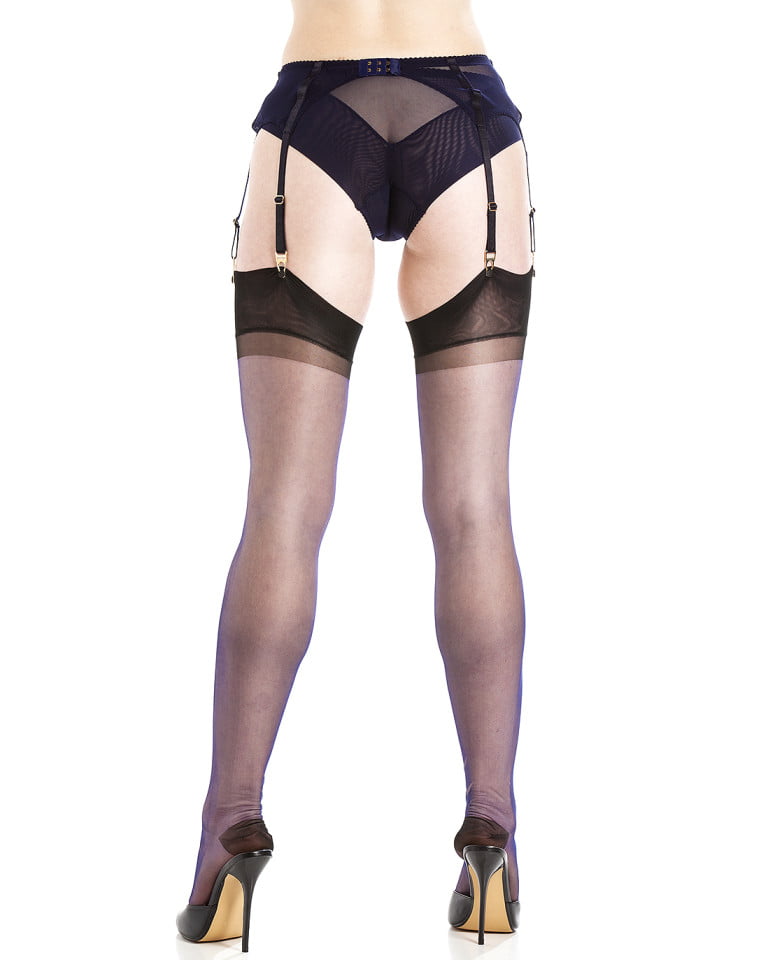 Nightshade Limited Edition – Full Contrast Reinforced Heel & Toe Stockings