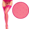 Hot Hot Pink Limited Edition - Dixieland Polka Dot Stockings - Tall