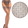 Gio Imperfect - Dixieland Polka Dot Stockings- Mellow Mocha Limited Edition - X Small