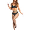 Teal Limited Edition - Marseille Fishnet Tights - One Size