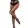 Paris - Glossy 15 Denier Tights - XL/XXL, Black