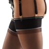 Gio Imperfects - DUO Deluxe - Reinforced Heel and Toe Stockings - X Small, Ice White