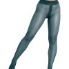 Teal Limited Edition - Paris Glossy 15 Denier Tights - XL/XXL
